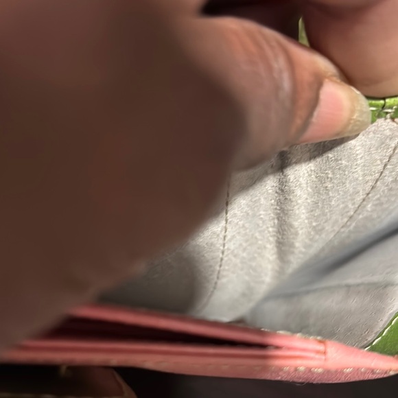 Kate Spade Pink Wallet Glossy Finish Statement Accessory - Picture 4 of 4